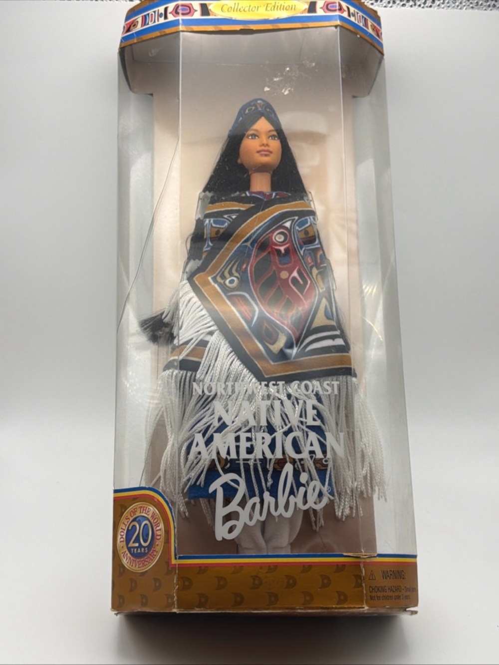 Northwest Coast Native American Dolls of the World Barbie 1999 Mattel 24671